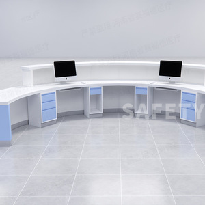 Estación de Enfermería Saiford SFD-H01, Escritorio de Oficina, Gabinete de Hospital, Máquina de Pulverización de Polvo Electrostático - Product Image 2