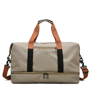 2024 vente chaude hommes sac voyage sac de messager Version <span class=keywords><strong>horizontale</strong></span> couverture Simple épaule bandoulière Sport sac imprimé Logo - Product Image 6