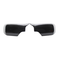 JDMotorsport88 Cubiertas Decorativas para Espejos Retrovisores Laterales con Aspecto de Fibra de Carbono ABS para BMW Serie 3 E46 Sedán 2001-2005