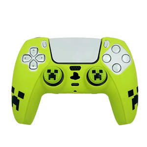 ฝาครอบป้องกันคอนโทรลเลอร์เกม Ps5 ซิลิโคนกันลื่นกันฝุ่นพร้อมลายฮาโลวีนมี 2 ฝาครอบ - Product Image 1