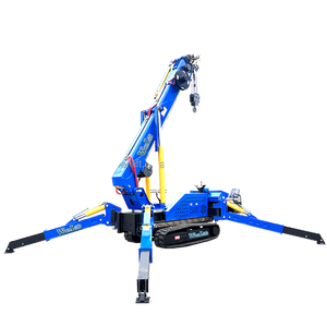 Barato telescópico Spider Boom Lift escalera rueda araña grúa sobre orugas - Product Image 1