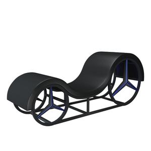 <span class=keywords><strong>Sofá</strong></span> de diseño moderno para parejas, sillón reclinable rojo con taburete <span class=keywords><strong>pequeño</strong></span> de Yoga para sala de estar, balcón, regalo de boda para apartamentos pequeños - Product Image 2