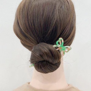 Fermaglio per Capelli Stile Antico <span class=keywords><strong>2026</strong></span> con Fiore e Fiocco, Accessorio per Acconciature in Acetato - Product Image 3