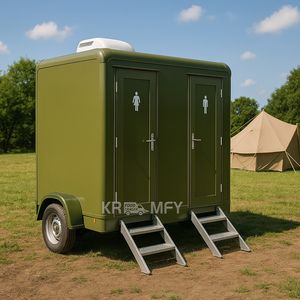 Toilettes de luxe portables pour voitures, douches, fabricants de toilettes mobiles de plein air, remorque de toilettes extérieures, 2025 - Product Image 5