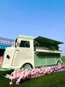 Stainless Steel BBQ Food Trailer Equipment Truck 5.5m Full Kitchen Square Design for Ice Cream Fast Food Restaurants Shops - Product Image 6