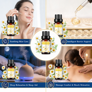 <span class=keywords><strong>Huile</strong></span> <span class=keywords><strong>Essentielle</strong></span> de Camomille Pure 10ml Marque Blanche Fraîche 100% Naturelle Camomille Romaine Vente en Gros Cosmétique Massage OEM/ODM KSMA - Product Image 3