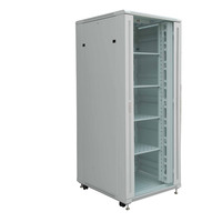 Armoire réseau standard sur roulettes 19 pouces 22U 19'' pour serveur, protection IP20, acier SPCC, en stock