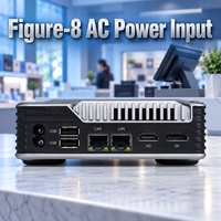 Nouveau mini-serveur PC avec double LAN Gigabit, RAM DDR4, prise en charge du stockage NVMe pour le partage de fichiers à domicile