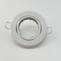 Spot encastré COB GU10 GX53 GU5.3 MR16, boîtier de spot encastré, module LED, cadre de spot pour la maison et le bureau