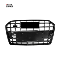 Yinhua Usine Offre Spéciale 16-18 A6 S6 Grille De Voiture Maille Noir 16S6 Haute Brillance Grille Avant Capot