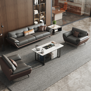 <span class=keywords><strong>Ensemble</strong></span> de meubles inclinables 3 places, moderne, pour le <span class=keywords><strong>bureau</strong></span> à domicile, confortable pour les réceptions professionnelles - Product Image 1