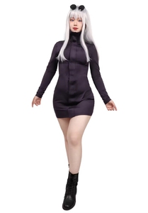 Costume de <span class=keywords><strong>Cosplay</strong></span> Halloween <span class=keywords><strong>Gojo</strong></span> Satoru pour Femme et Homme avec Lunettes - Product Image 4