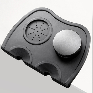 Tappetino Antiscivolo in Silicone per Tamper da Caffè, con <span class=keywords><strong>Doppio</strong></span> Foro, per Barista, Casa, Cucina, Caffetteria, Protezione del Bancone - Product Image 6