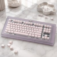 Ensemble de touches de clavier en céramique avec glaçure craquelée de qualité supérieure, profil original pour clavier mécanique, artisanat personnalisé