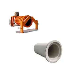 Cement pipe making machine for making flat joints and socket joints (300-400)