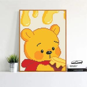 <span class=keywords><strong>Venta</strong></span> directa de fábrica <span class=keywords><strong>DMC</strong></span> Kits de bordado de punto de cruz DIY Juegos de bordado para máquinas de coser y osos de peluche Tema de dibujos animados - Product Image 2