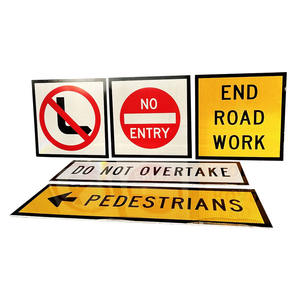 2024 Oem avustralya standart yol yansıtıcı çok mesaj inşaat işaretleri tabela - Product Image 6