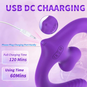 Bestseller Lesbische Vibratoren Sexspielzeug für Frauen Weibliche Masturbation G-Punkt Klitoris Vibrator Erwachsenenspielzeug <span class=keywords><strong>Dildo</strong></span> - Product Image 5