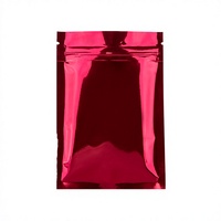 Sachet alimentaire en aluminium à faible MOQ, plat, de qualité alimentaire, pour pochette barrière, scellé sur 3 côtés, résistant à l'humidité, pour sachet de thé, petit échantillon sous vide en PE