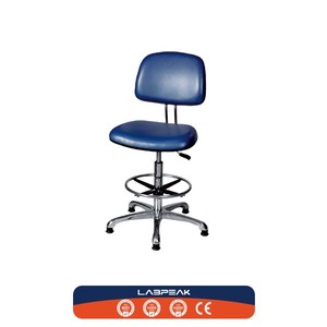 LABPEAK PU Lab Ergonomic <b>Chair</b> 360° <b>Swivel</b> with 42~54cm Adjustable Height - Product Image 2