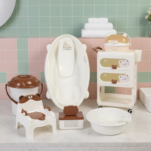 Meilleures baignoires et bassins de bain pour bébé, ensemble de <span class=keywords><strong>9</strong></span> pièces pour nouveau-né - Product Image 5