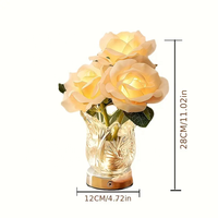 Lampes Villatable Table Décorative En Marbre Led Veilleuse Base Chambre Chevet Bureau Bureau G Lampe De Table
