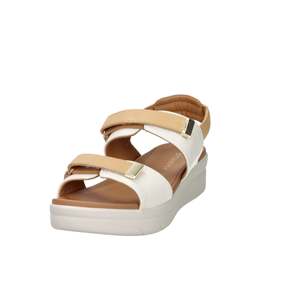 Stonefly Women's <b>Wedge</b> <b>Sandal</b> Cream Tan 4 Cm Heel Size 40 - Product Image 5