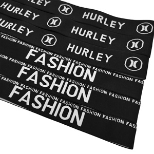 Factory Good Price Spandex/Nylon Underwear Elastic Band Soft Woven Jacquard Webbing Strap Custom Logo Elastic Band for Waistband - Product Image 2