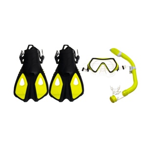 Modische retro-rundtauchmaske Tauchgetriebe Ausrüstung Autoklip-Schnallen-System Maske Tauchschnorchel-<span class=keywords><strong>Set</strong></span> für Kinder - Product Image 2