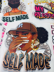 Autocollant DTF Imperméable à l'eau Motif <span class=keywords><strong>Histoire</strong></span> Afro-Américaine, Transfert DTF Pressé à Chaud, Motif DTF qui Peut Être Pressé Directement sur les Vêtements - Product Image 5