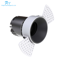 Spots Cob d'or de luxe commerciaux encastrés Downlight plafonnier intégré projecteurs de plafond Cri 90 lumière LED haute puissance 3