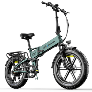 Entrepôt UE fatbike pliant 20 pouces 4.0 vélo électrique suspension complète neige montagne tout‑terrain pedelec 250W - Product Image 1