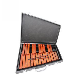 ของเล่นคุณภาพสูงฟิชชันจังหวะระนาด25โทนไม้ Marimba พร้อมเคสแข็ง - Product Image 2