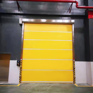 PVCローラーシャッターによるセキュリティと保護の向上高速ラピッドセンサードア高速ローリングシャッタードア - Product Image 2