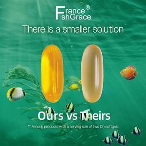 Extrait naturel d'huile de poisson, oméga 3, soutien durable de la santé cardiaque, soutien de l'énergie cellulaire, capsules d'huile de poisson en gélules - Product Image 4