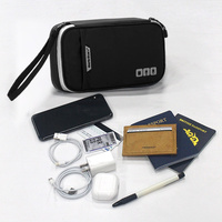 Étui de rangement pour appareils électroniques de voyage, portable, durable, étanche, antichoc, anti-poussière, en polyester, organisateur de câbles pour écouteurs, pour téléphone