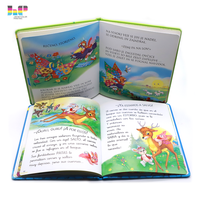 Usine d'impression de livres de bandes dessinées anglaises colorées personnalisées OEM