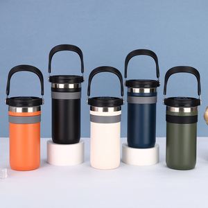 Modern Design 304 Stainless Steel Thermos Cup Portable Outdoor Handle Coffee & Drink Cup Vacuum Technology for Car Use Wholesale - Product Image 3