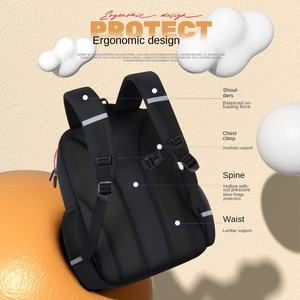 New Style Large Capacity Schoolbag Grade 1-6 Primary Lightweight <strong>Backpack</strong> for Boys and Girls with Polyester Lining - Product Image 5