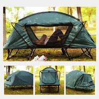 Tente de Camping d'extérieur pliable, imperméable, Double couche, pour une chambre à coucher, imperméable et coupe-vent