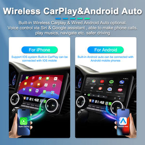 GPS universel pour voiture, CarPlay sans fil, <span class=keywords><strong>Android</strong></span> <span class=keywords><strong>Auto</strong></span>, écran tactile capacitif 10,1 pouces, WiFi intégré, DSP de recul, 1 an, Sonata/Rav 4 - Product Image 2