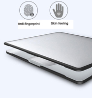 Housse de protection pour ordinateur portable, MacBook, en plastique souple et rigide, transparente et mate, pour Pro Air 13 14 15 pouces