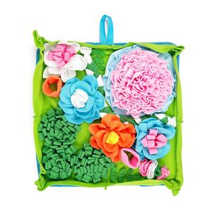 Tappetino Olfattivo per Cani Stile Giardino Floreale per Addestramento alla Foraggiatura e Gioco Educativo per l'Alimentazione Lenta - Product Image 1