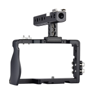 Cage stabilisatrice pour caméra YELANGU C6-A, en métal, pour studio, DSLR, vidéo professionnelle, accessoire de caméra cinéma, adapté à TikTok - Product Image 1
