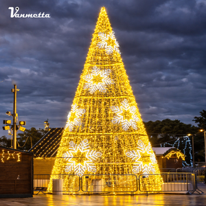 Dernier modèle d'arbre <span class=keywords><strong>de</strong></span> Noël LED extérieur <span class=keywords><strong>de</strong></span> haute qualité pour fêtes, mariages, festivals, 10m 50m, <span class=keywords><strong>grand</strong></span> arbre <span class=keywords><strong>de</strong></span> Noël LED autonome - Product Image 1