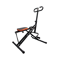 Çok Fonksiyonlu Katlanabilir Karın ve Bacak Çalıştırıcısı Tüm Vücut Antrenman Fitness Aleti Spor Salonu Kullanımı Binicilik Simülasyonu