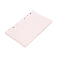 Carnet de notes à feuilles mobiles avec reliure à anneaux A5 A6 A7 personnalisé