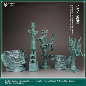 Artesanía Antigua Recopilada de Sichuan Guanghan Sanxingdui: Liren Zunmu Shenshu de Bronce, Venta al por Mayor Directa de Fábrica - Product Image 1