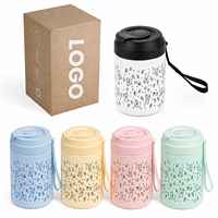 Tasse à café isotherme personnalisée en acier inoxydable à double paroi de 400 ml avec couvercle anti-déversement à bouton-poussoir, performance isolante