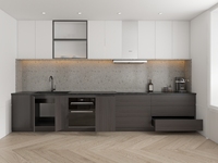 Ensemble complet de meubles design pour la maison produit de cuisine pour toute la maison armoire murale laquée moderne armoires de cuisine et accessoires
